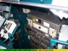 Posto do timoneiro , num local rebaixado em rela��o ao resto do passadi�o